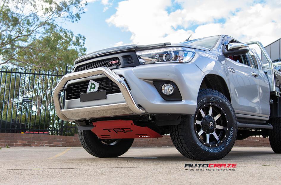 TOYOTA HILUX N80 4WD MAVERICK BLACK MACHINED FACE